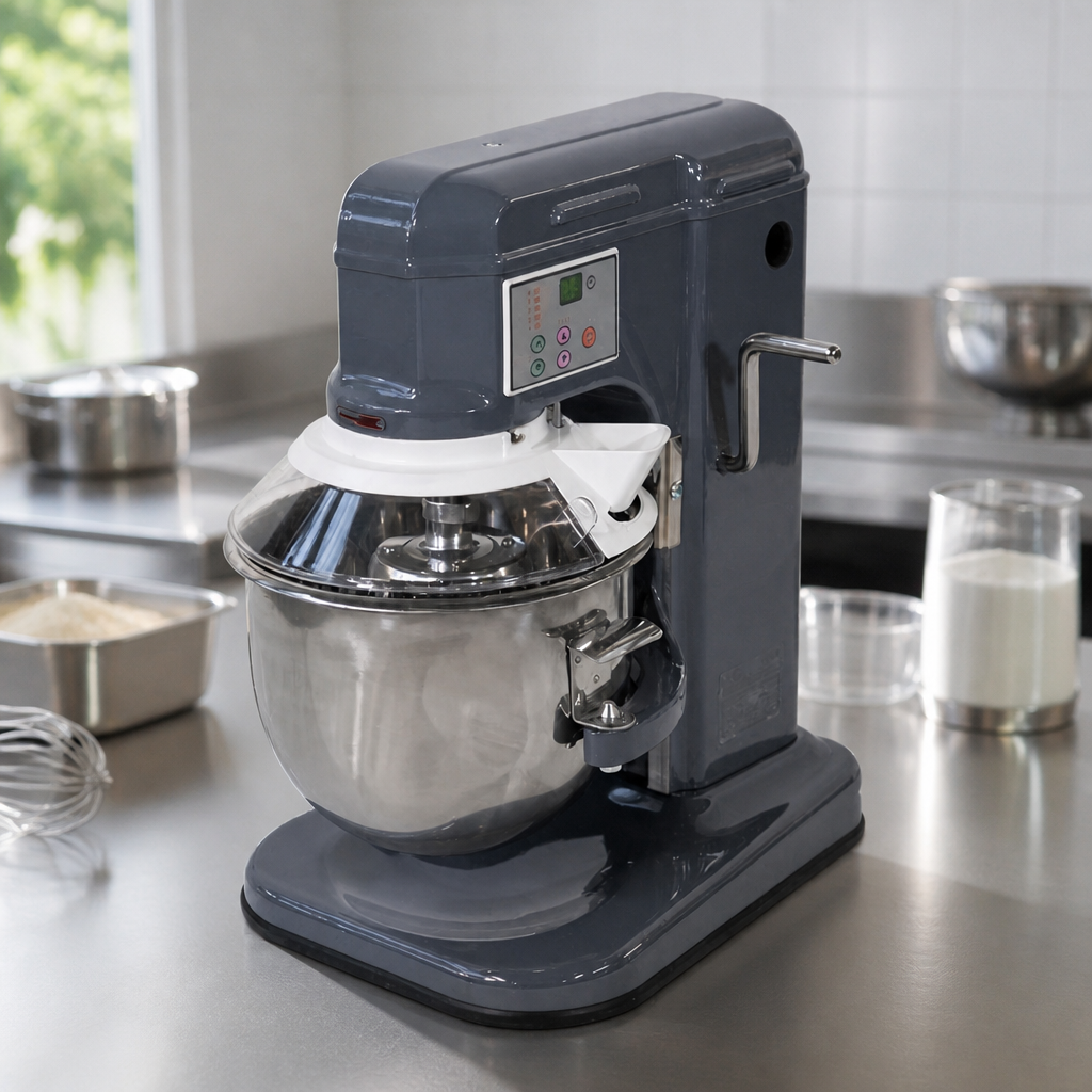 7L Commercial Countertop Planetary Mixer for Food Preparation