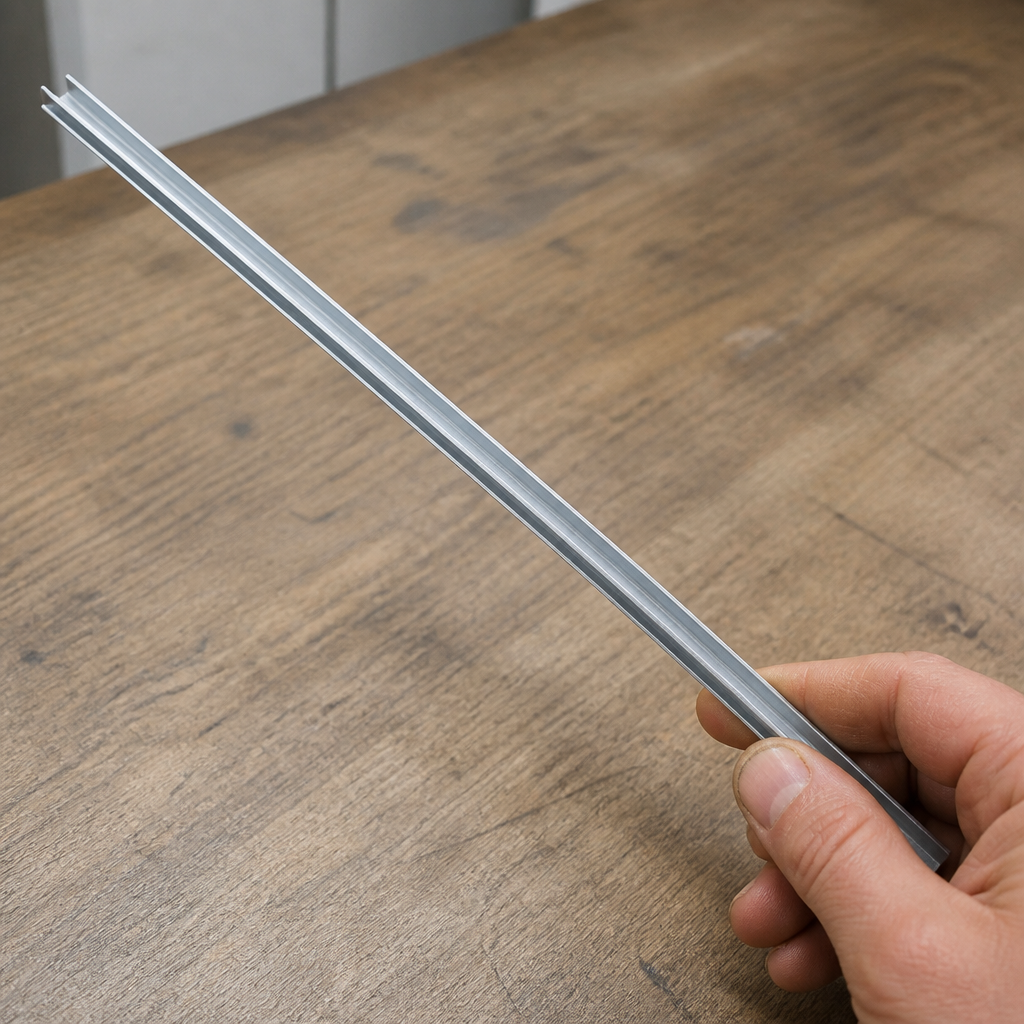 Commercial stainless steel door track for pie cabinets 712mm