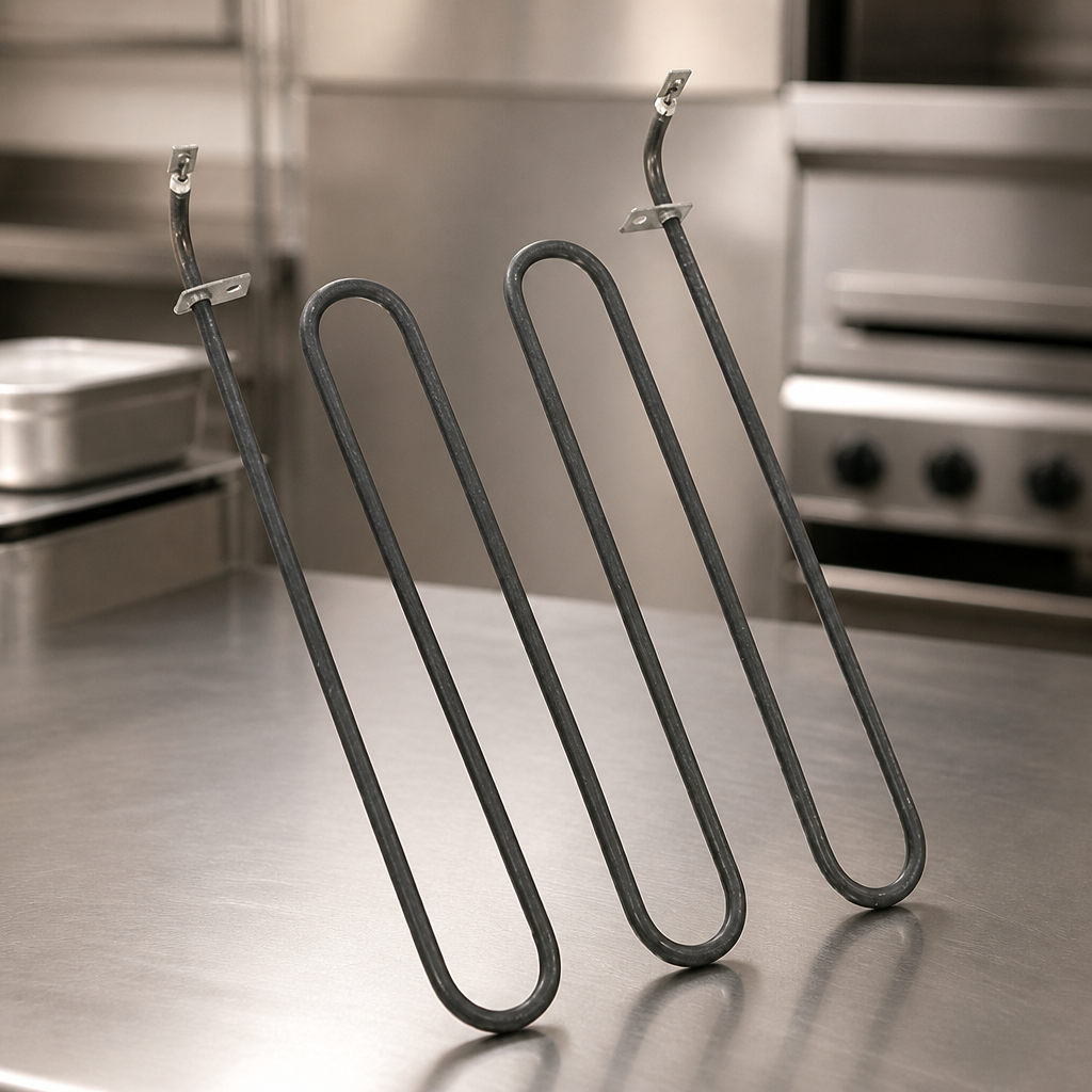 Commercial Conveyor Toaster Lower Heater Stainless Steel 58mm