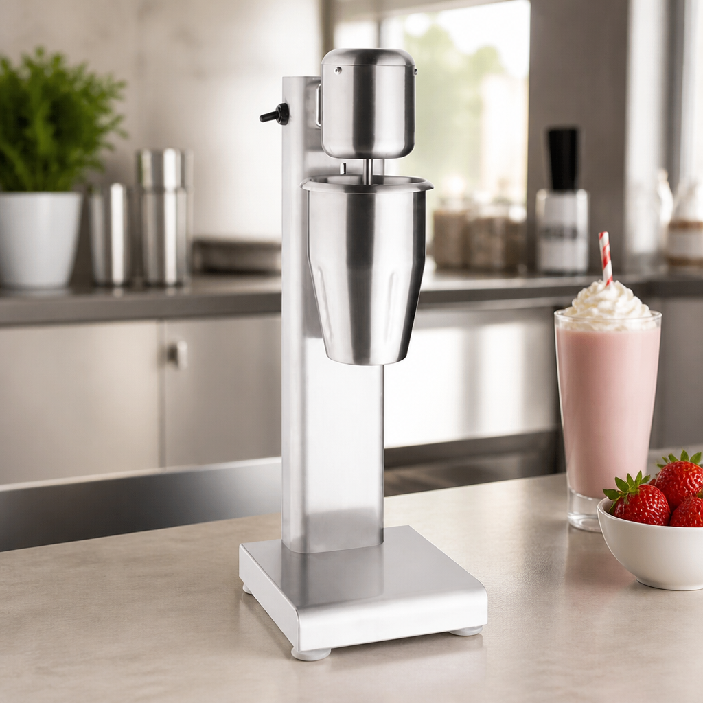 Commercial Milkshake Mixer 80W Single Head 520mm Height