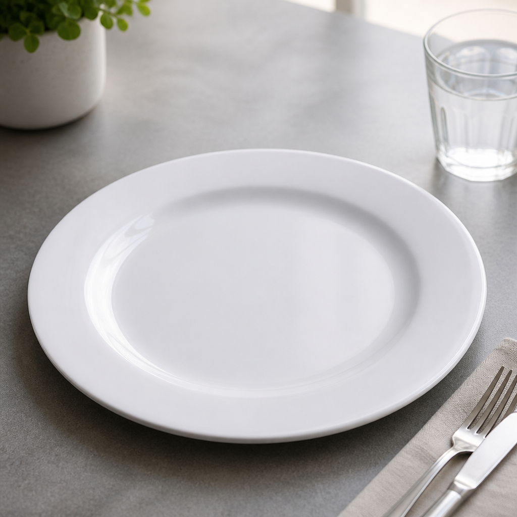 Commercial Melamine Plates 254mm 6 Pack Catering Crockery