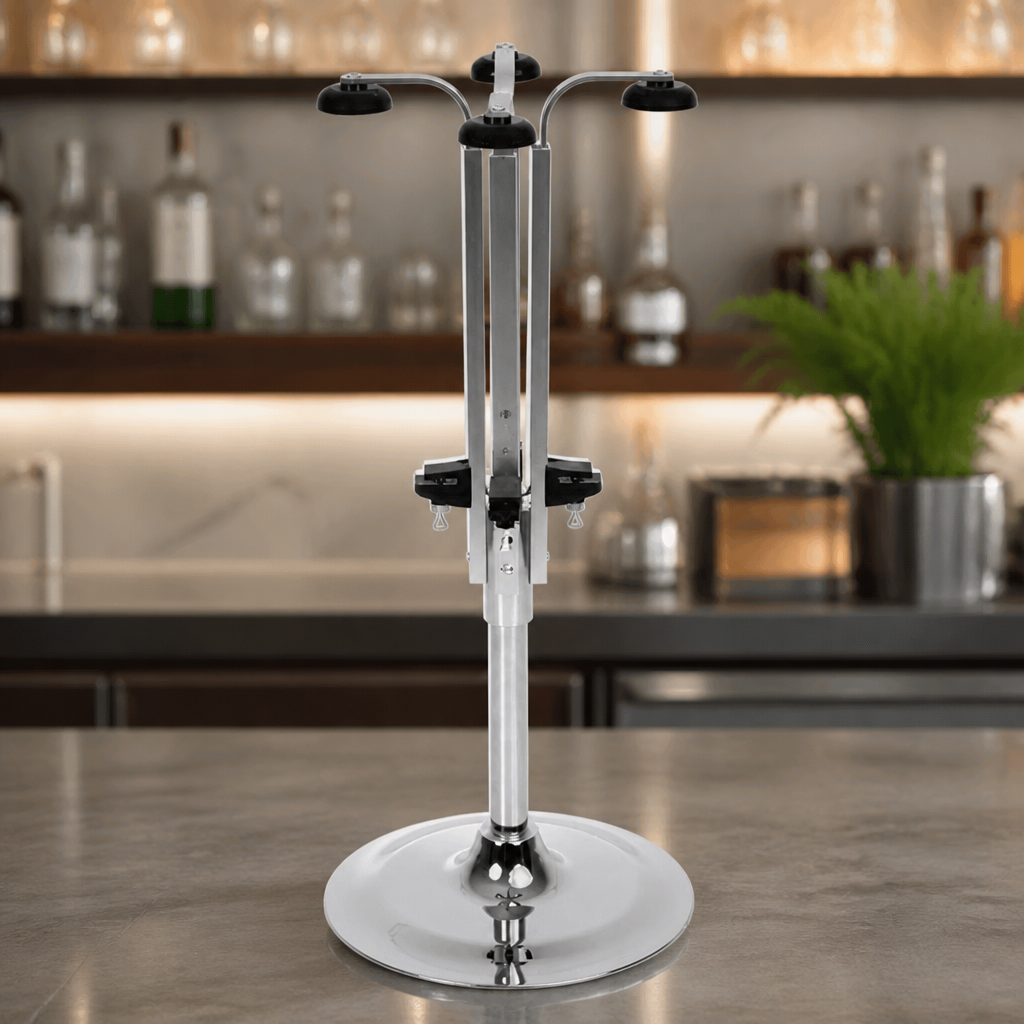 Commercial Rotary 4 Bottle Optic Stand 1 Ltr Capacity