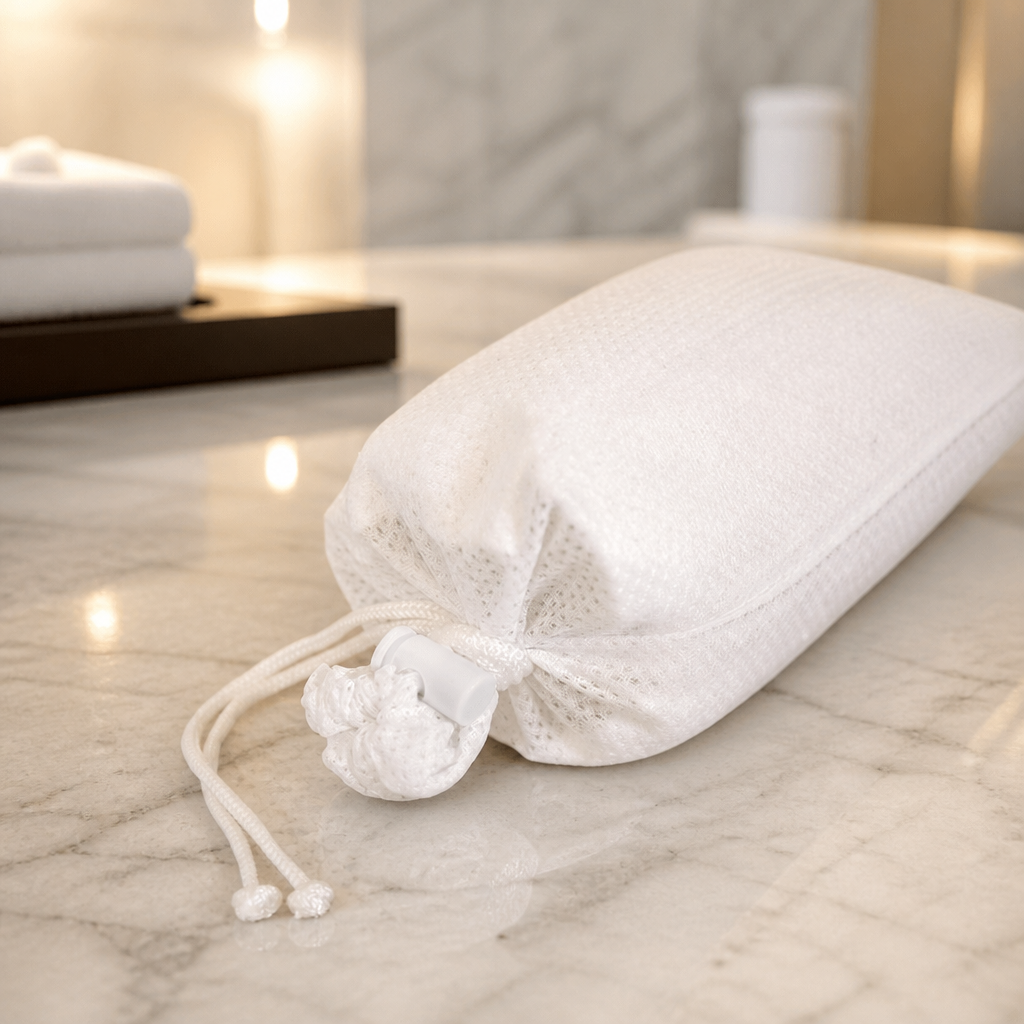 Commercial Bath Mat Storage Bag 590 x 95mm Hygiene Organizer