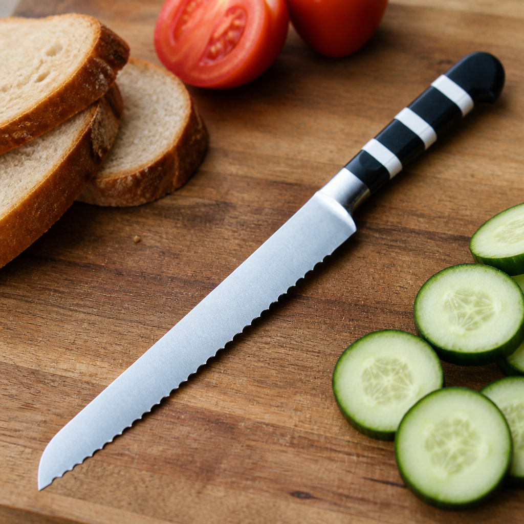 21.6cm Commercial Bread Knife Stainless Steel Pastry Cutter