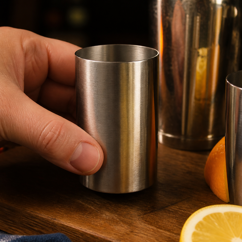 Commercial Stainless Steel Wine Measure 125ml Thimble Jigger
