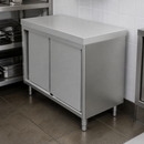 Commercial Stainless Steel Floor Standing Cupboard 900x1200mm