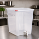 18L Commercial Sauce Dispenser with Adjustable Tap and Markings