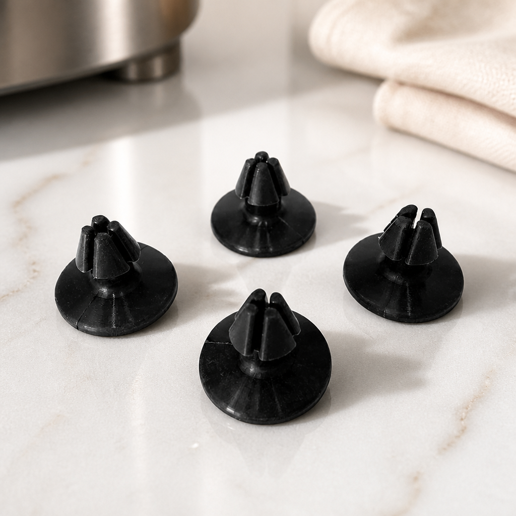 Commercial Spice Grinder Replacement Feet Pack of 4