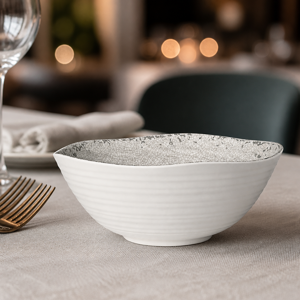 Commercial Melamine Small Round Bowls 244x95mm 6 Pack