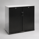 Commercial Back Bar Cooler 208L Capacity Solid Doors