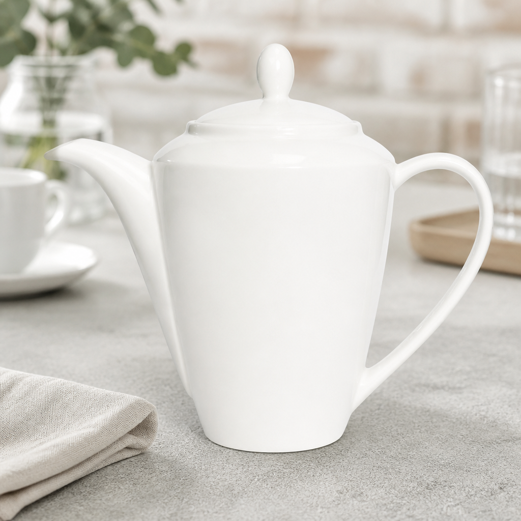 Commercial 852ml Harmony Coffee Pot - 6 Pack Ceramic
