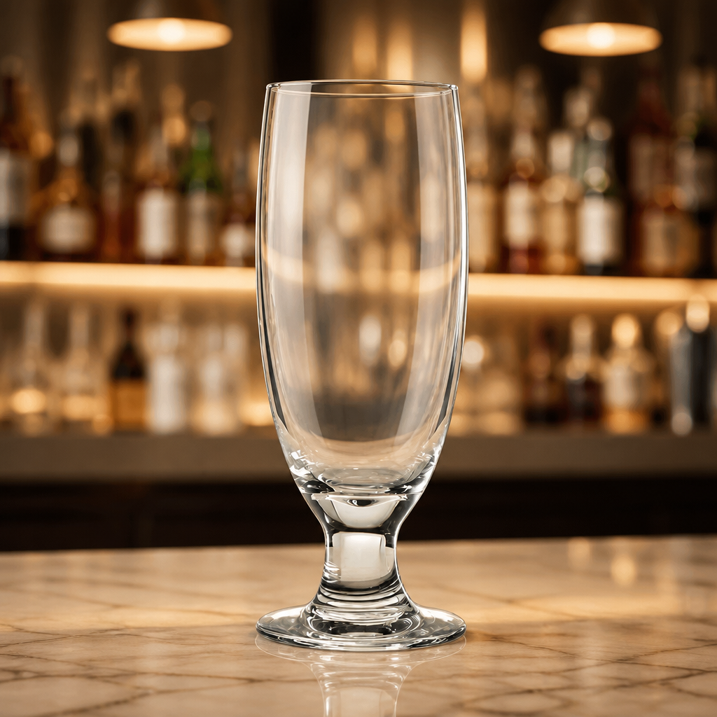 Pack of 12 Commercial Stemmed Beer Glasses 355ml
