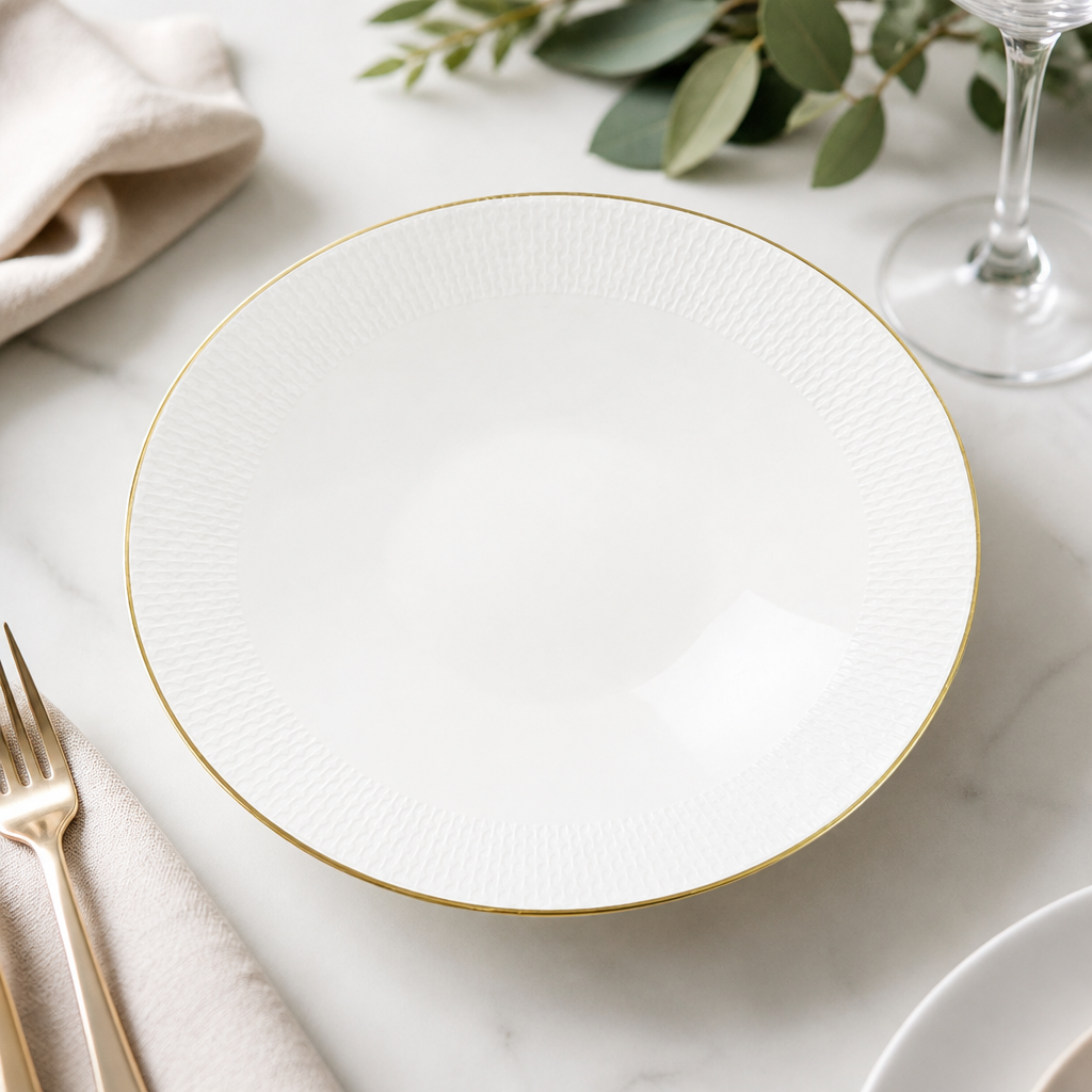 Commercial Bowls 240mm Pack of 12 Fine Bone China