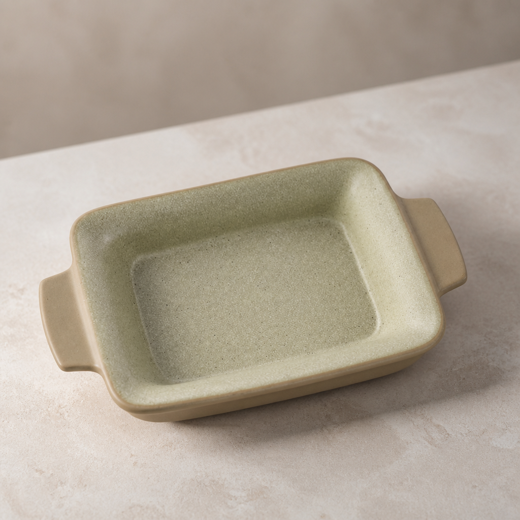 Stoneware Rectangular Dishes 170mm (6 Pack)