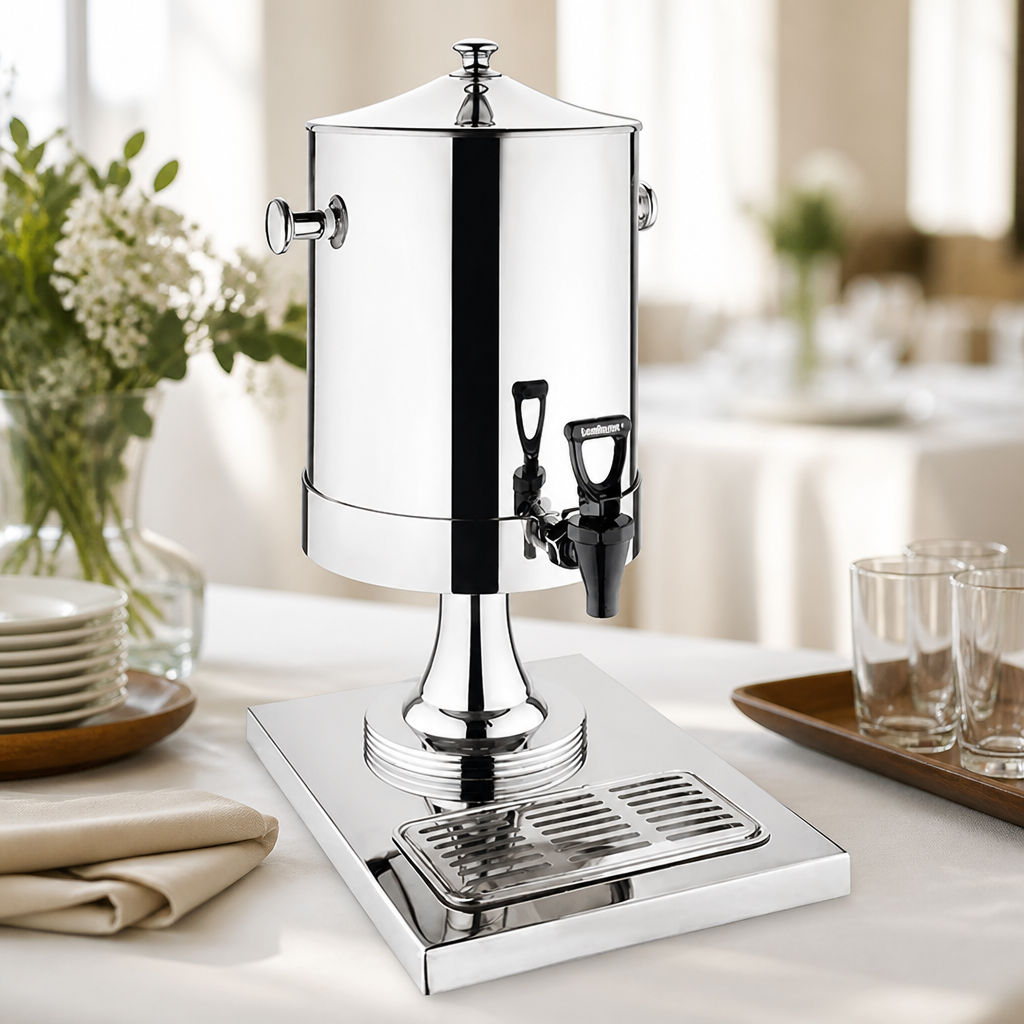 6.5Ltr Commercial Stainless Steel Milk Dispenser with Tap