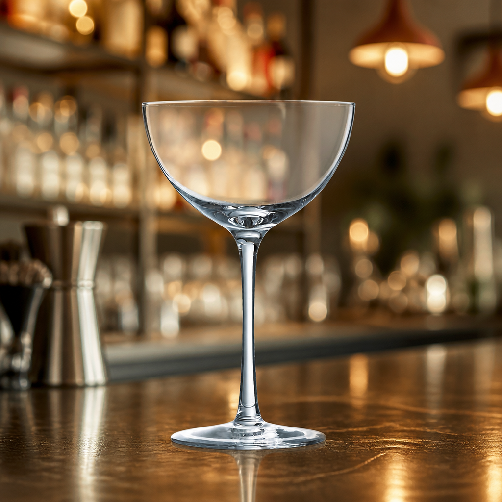 Commercial Cocktail Coupe Glasses 210ml - 24 Pack