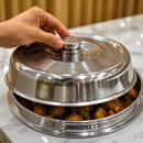 Aluminium Plate Cover 50mm High Commercial Food Cloches