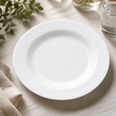 Commercial Opal Glass Plates 275mm - 12 Pack Dining Set