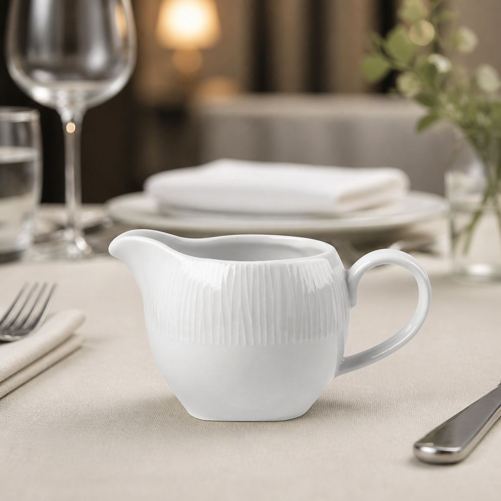 Commercial Bamboo Jug 8oz for Sauces - 4 Pack