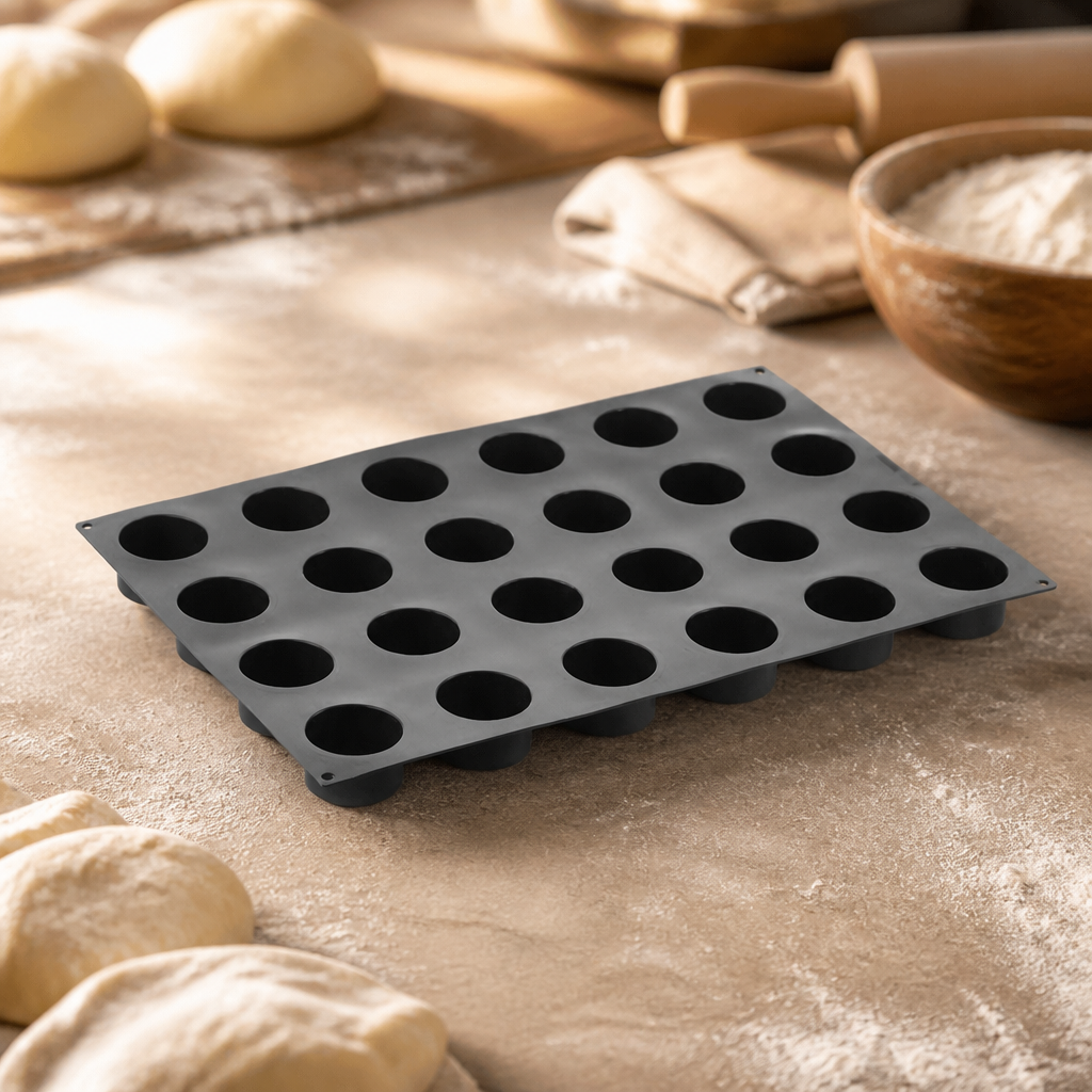 Commercial Silicone Shaped Mould 600x400mm for ovens and chill