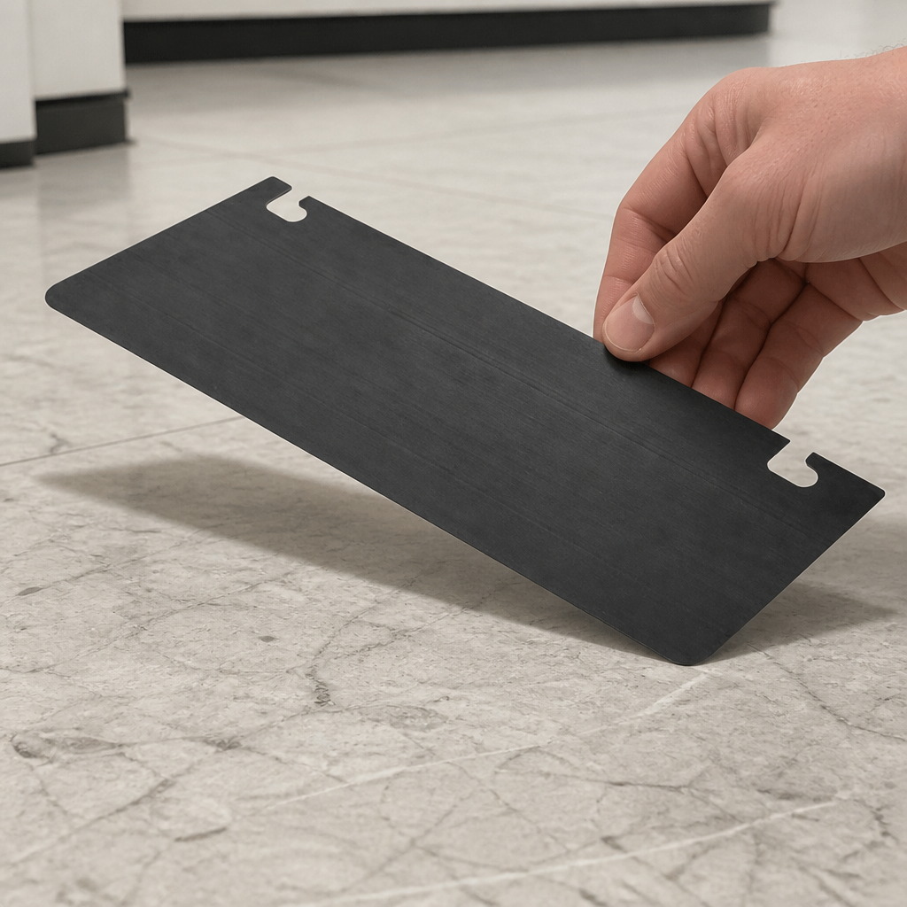 Commercial Floor Scraper Blades 5 Pack made of durable steel