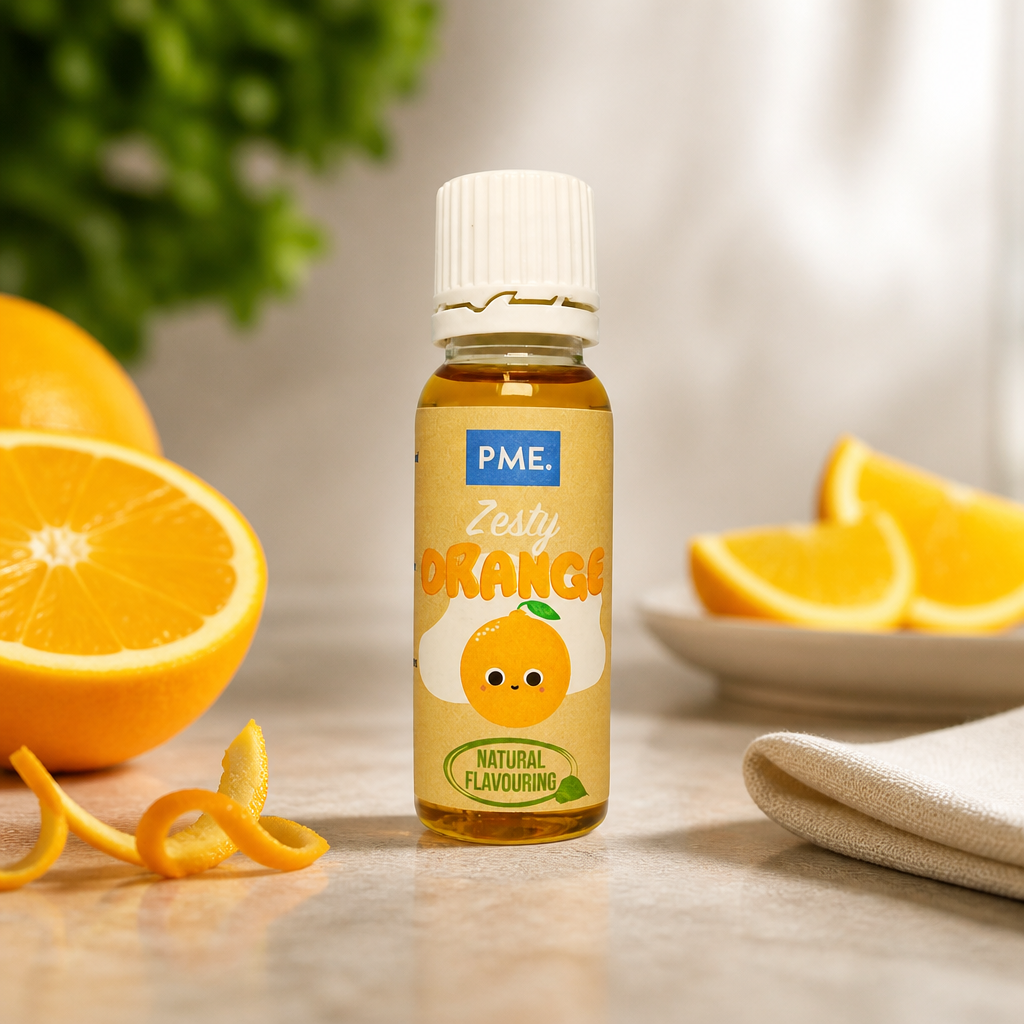 100% Natural Orange Food Flavouring 34g Ideal for Baking