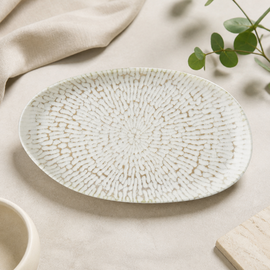 Commercial Oblong Plates 260x150mm Pack of 6 for Catering
