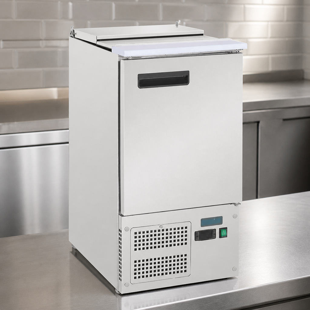 Commercial Saladette Prep Counter Fridge 109Ltr Capacity
