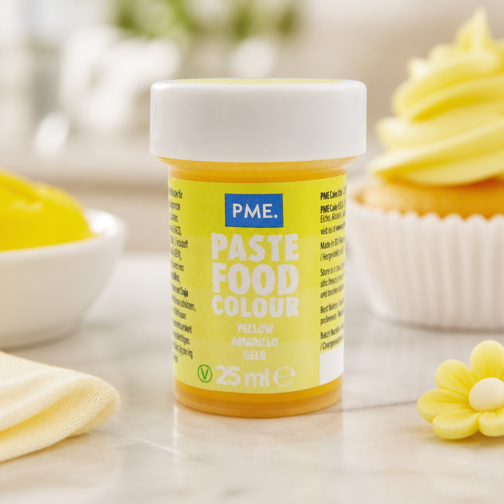 Commercial Food Colour Concentrate in Sunny Yellow 25g