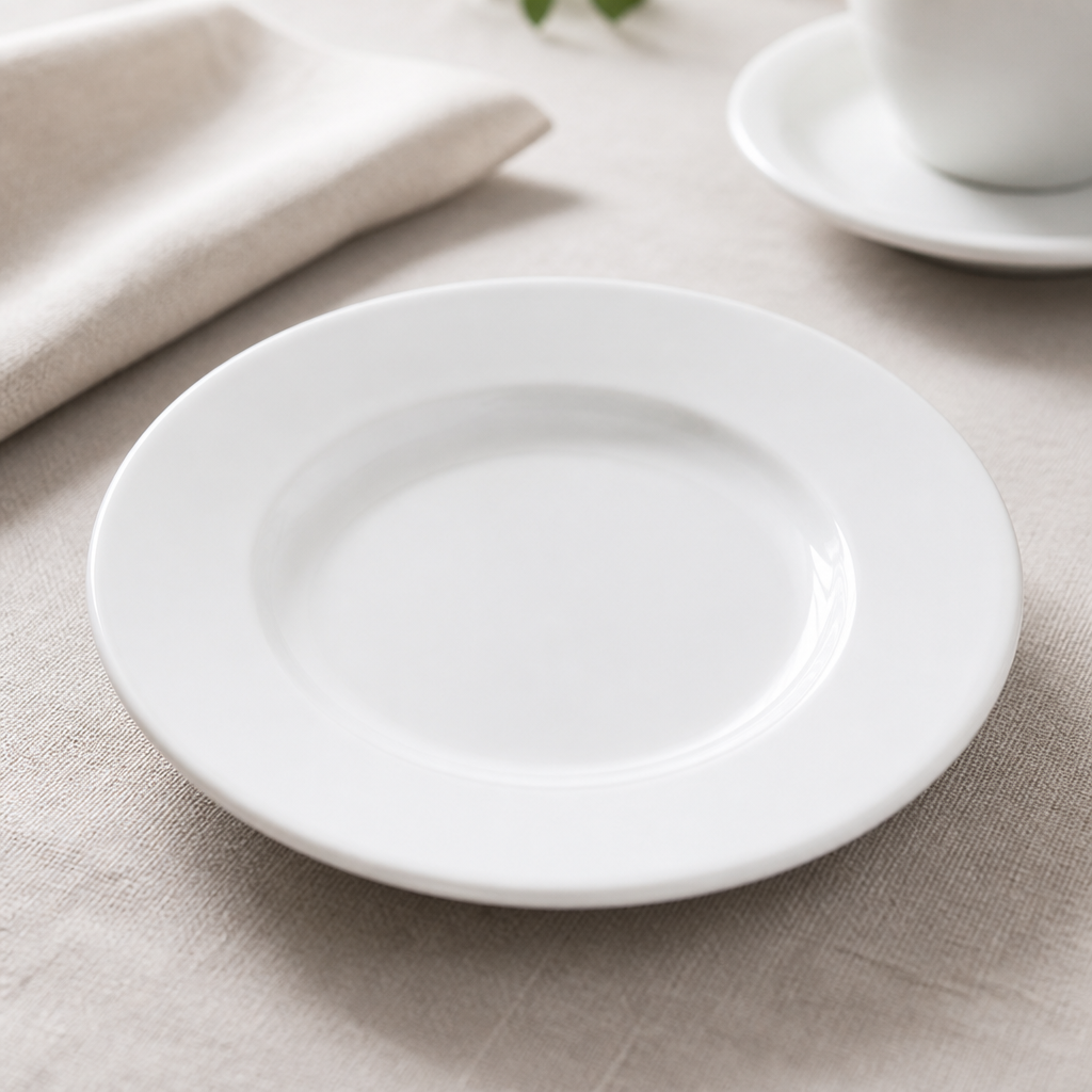 Commercial Fine China Coffee Saucers 135mm - 6 Pack