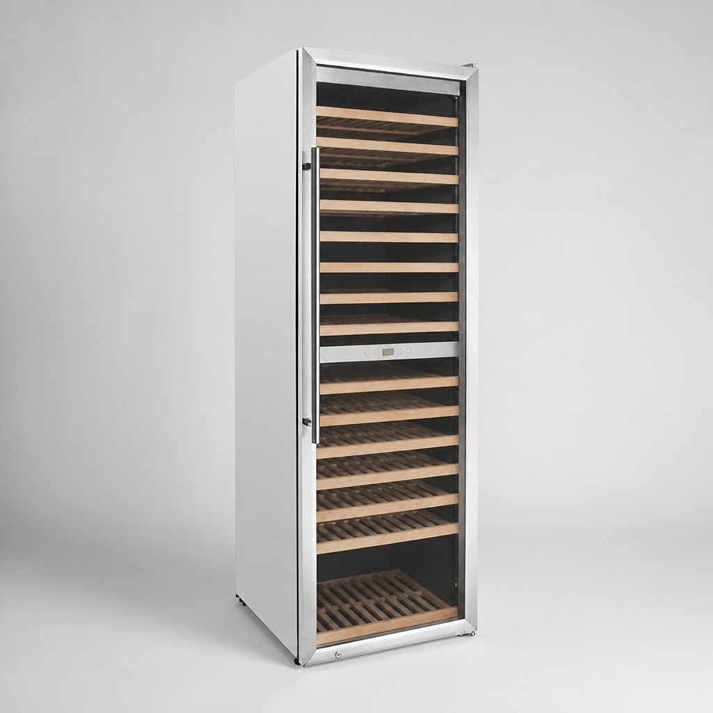 Commercial Dual Zone Wine Fridge 172 Bottle Capacity 450Ltr