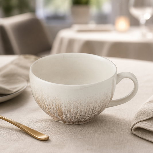 Commercial Cappuccino Cups 340ml Microwave Dishwasher Safe 12 Pack