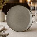 Commercial Organic Plates 235mm Brown 24 Pack Vitrified China