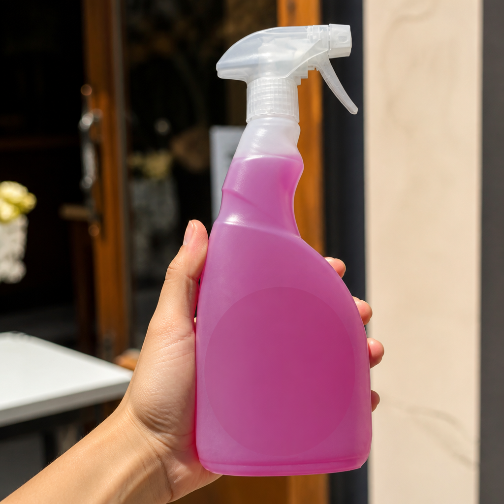Commercial chalkboard cleaning solution for liquid chalk pens