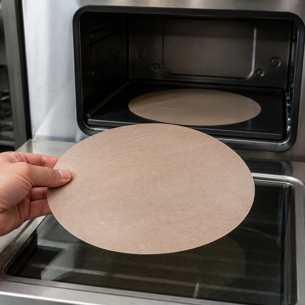 Non-Stick Round Cooking Liner 287mm for commercial ovens