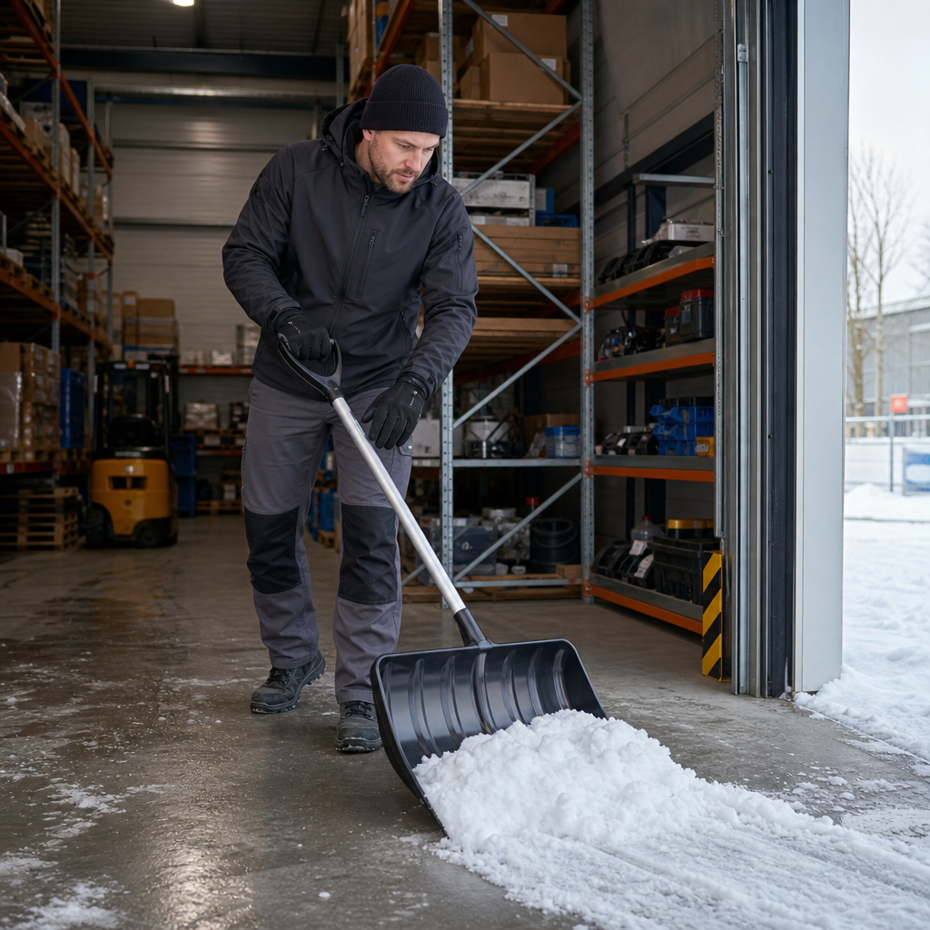 398mm Wide Polypropylene Snow Clearing Shovel