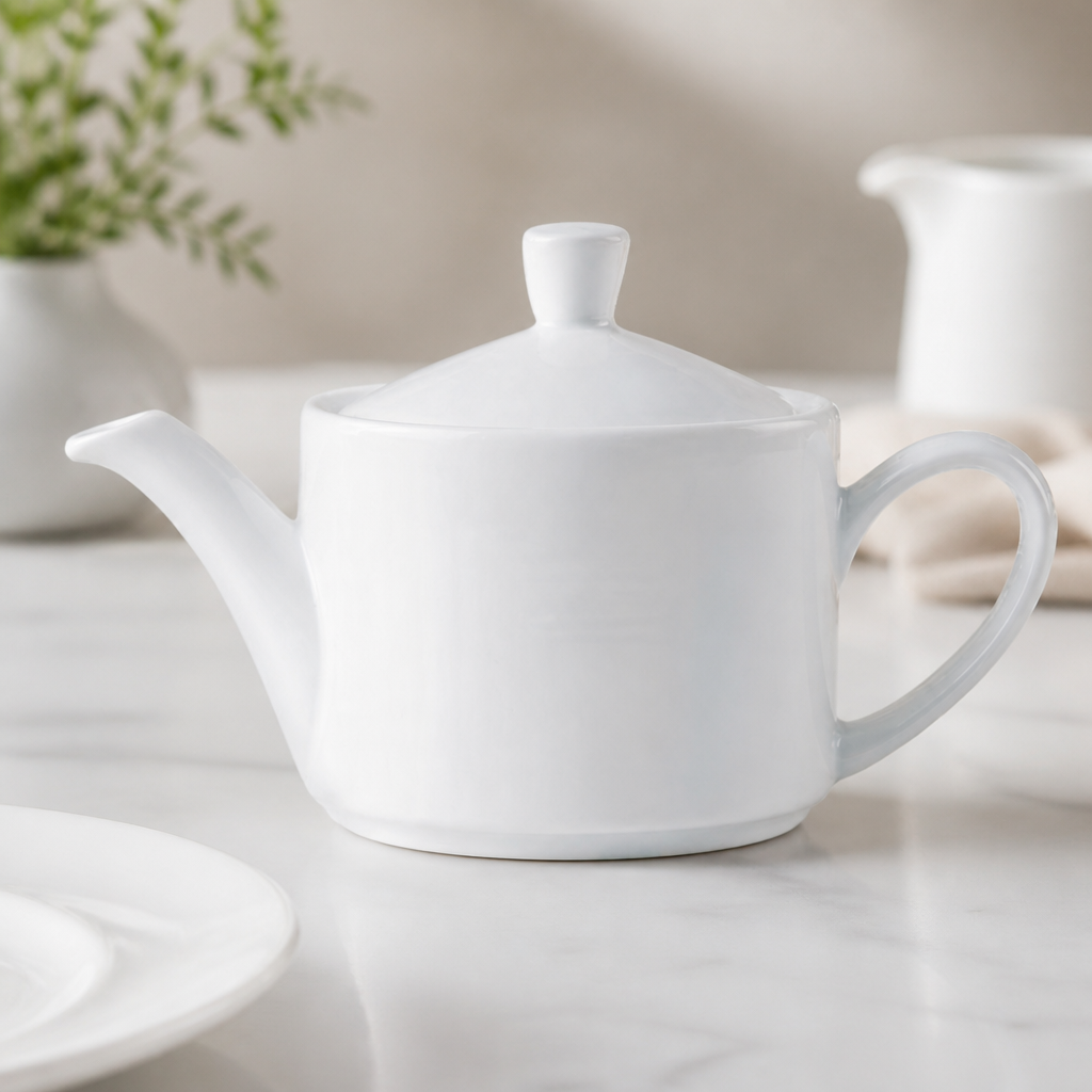 Commercial Teapot Replacement Lids 412ml 12 Pack