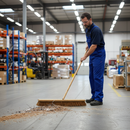 Premium 24" Coco Broom Head for Effective Cleaning on All Surfaces - High-Quality Professional Grade for Industrial and Commercial Applications