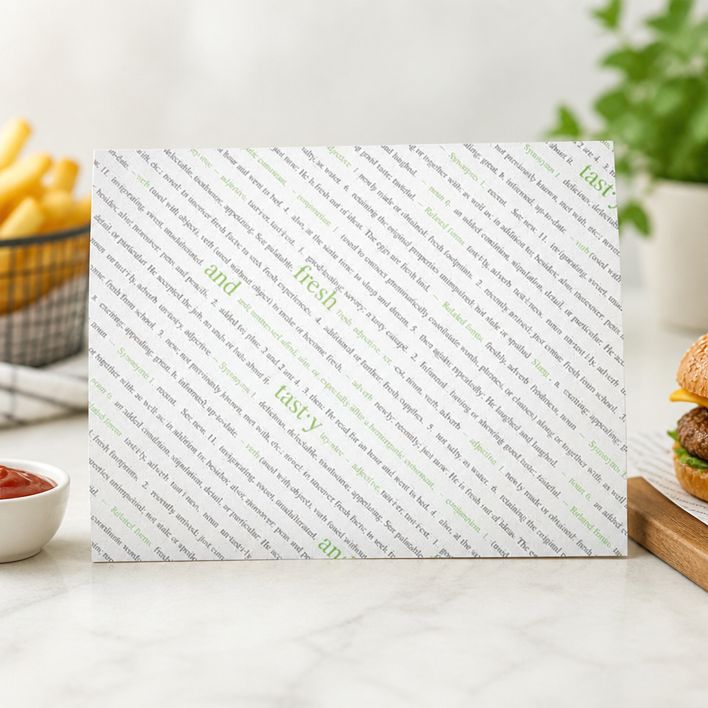Greaseproof Paper Sheets 255 x 203mm 500 Pack Commercial Use