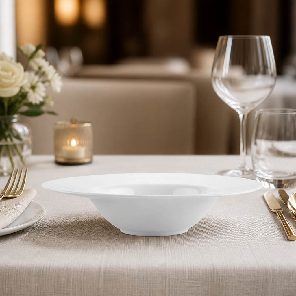 Commercial Pasta Bowls 280mm Porcelain 6 Pack