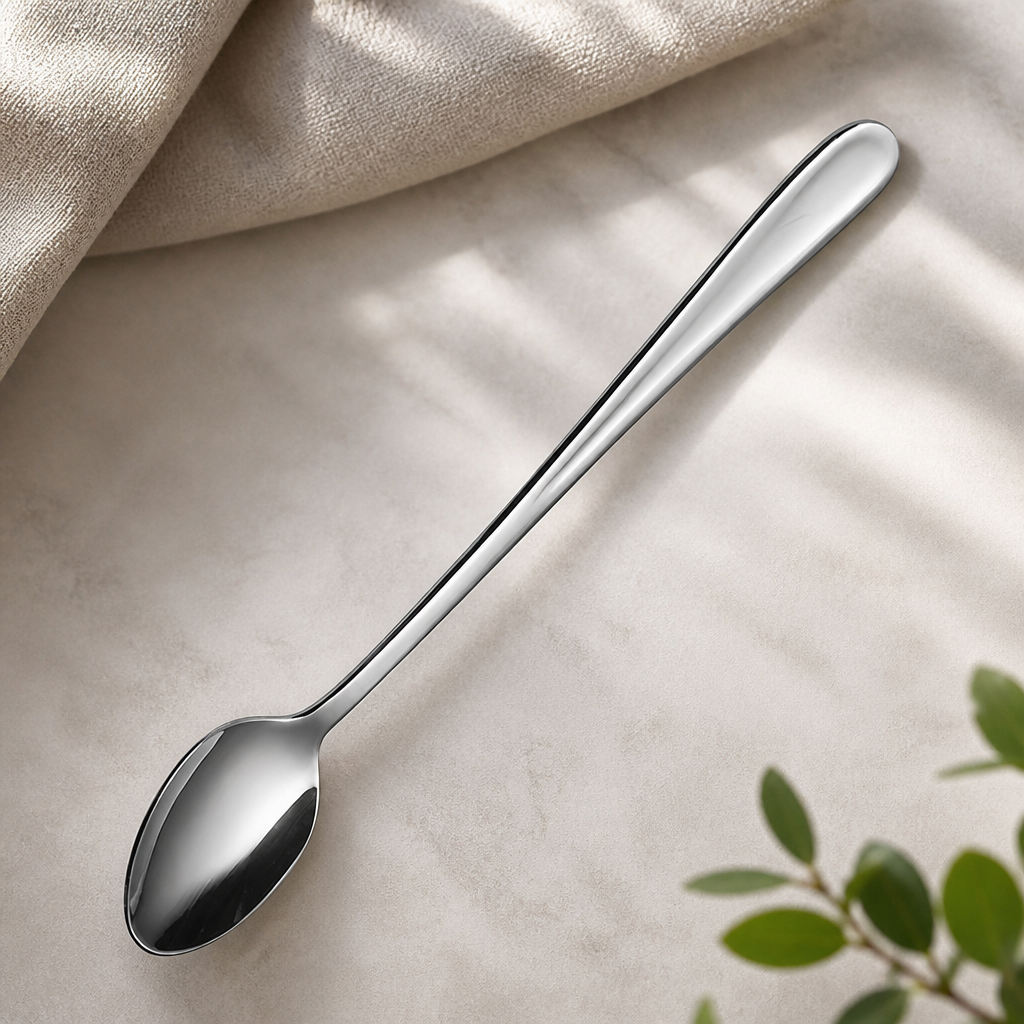 Drink Spoons 12 Pack Stainless Steel Long-Handled Cutlery