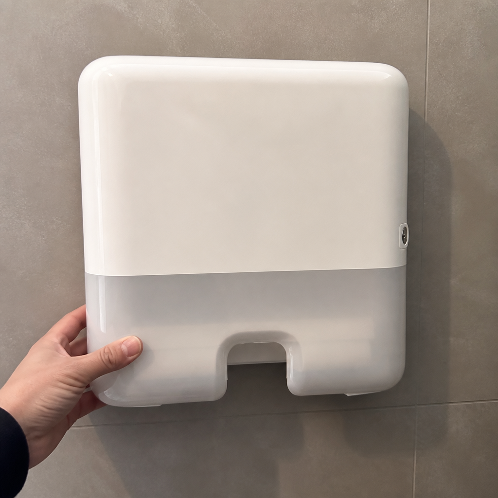 Commercial Mini Hand Towel Dispenser for Z-Fold Towels