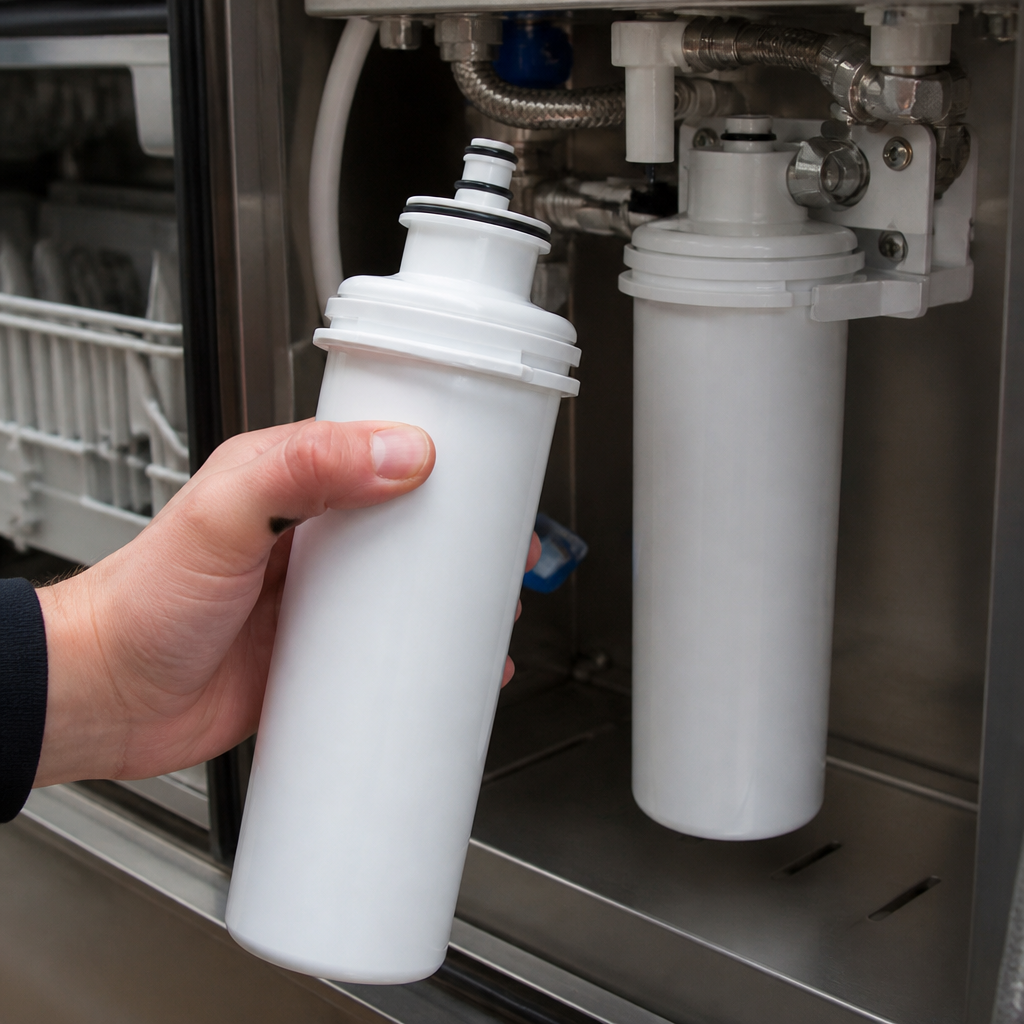 Commercial Active Carbon Water Filter 100mm x 290mm x 90mm