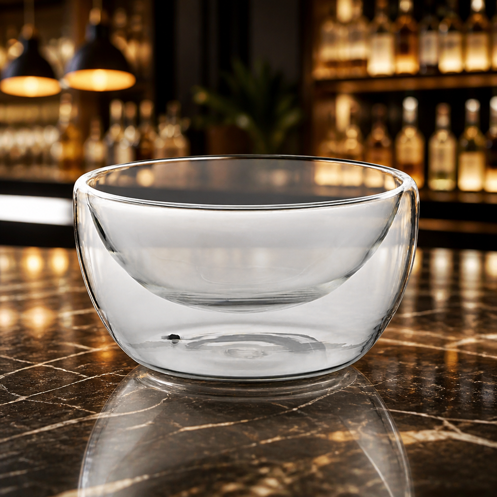 Commercial Double-Walled Dessert Dishes 260ml 6 Pack