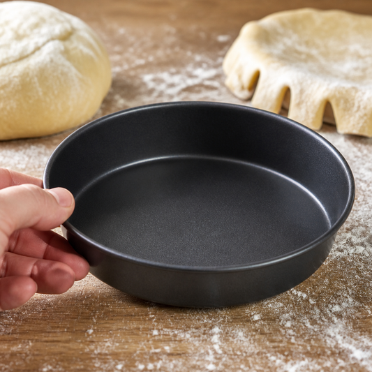 Commercial Non-Stick Mini Flan Moulds 100mm - 12 Pack