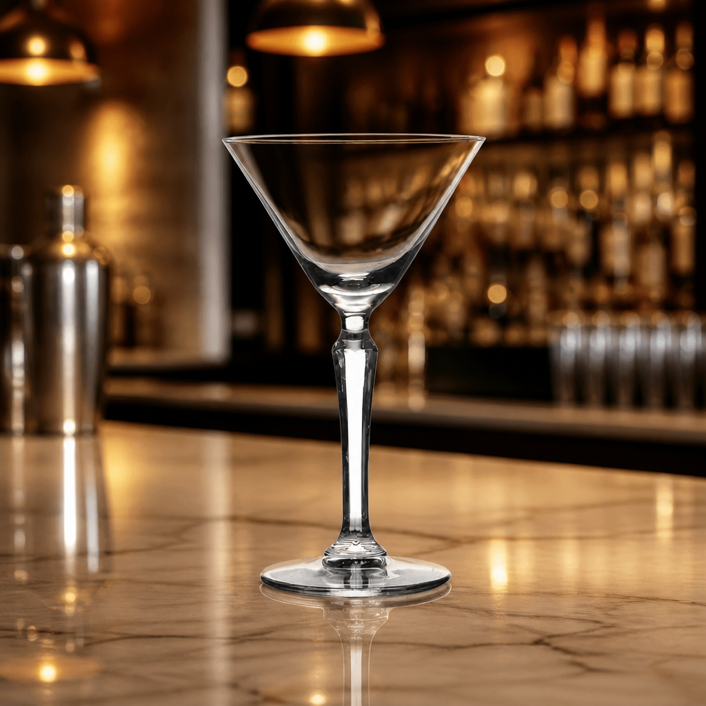Vintage Cocktail Glasses 190ml Speakeasy Style - 6 Pack