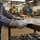 Premium Lightweight Cut-Resistant Gloves with Nitrile Sponge Palm Coating for Enhanced Grip and Dexterity