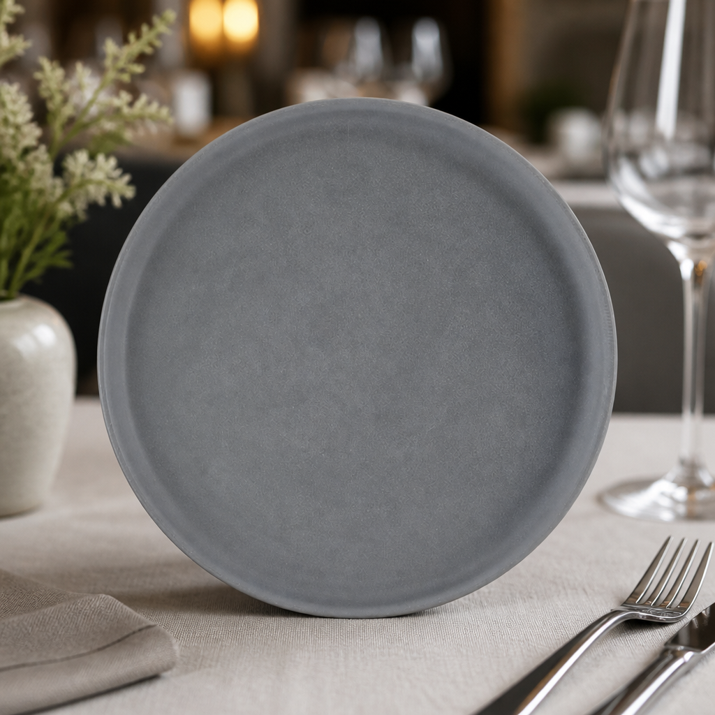 Commercial 157mm walled plates in a 6 pack