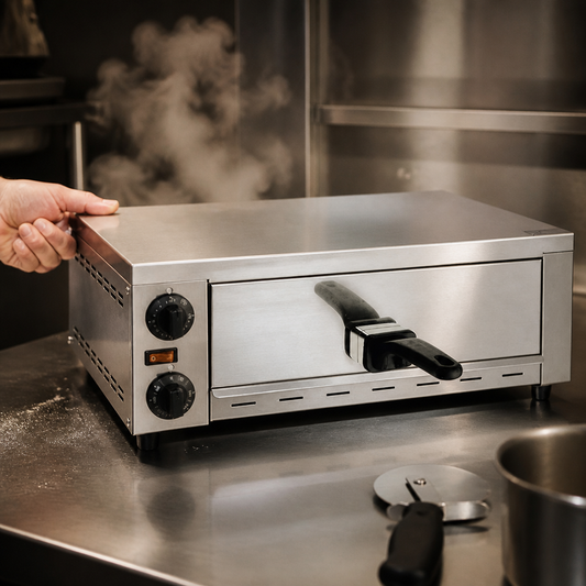 Single Deck Commercial Pizza Oven 1.13kW Capacity