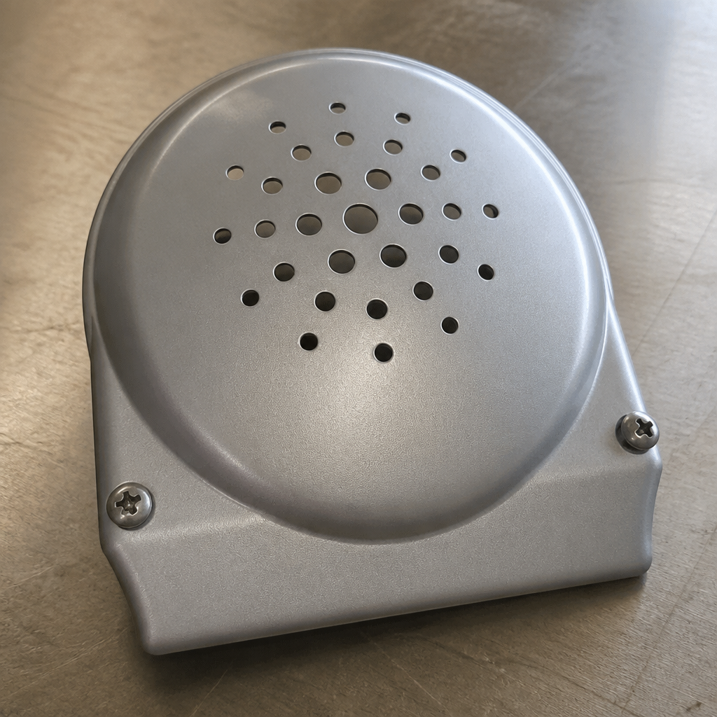 Commercial Mixer Back Cover Replacement Steel 80mm Height